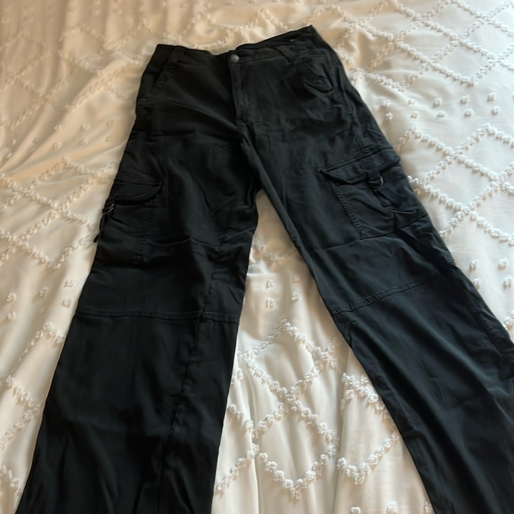Black cargos from American Eagle. Size 0